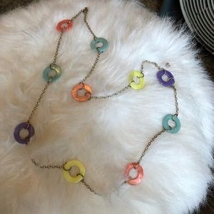 Colorful Long Necklace
